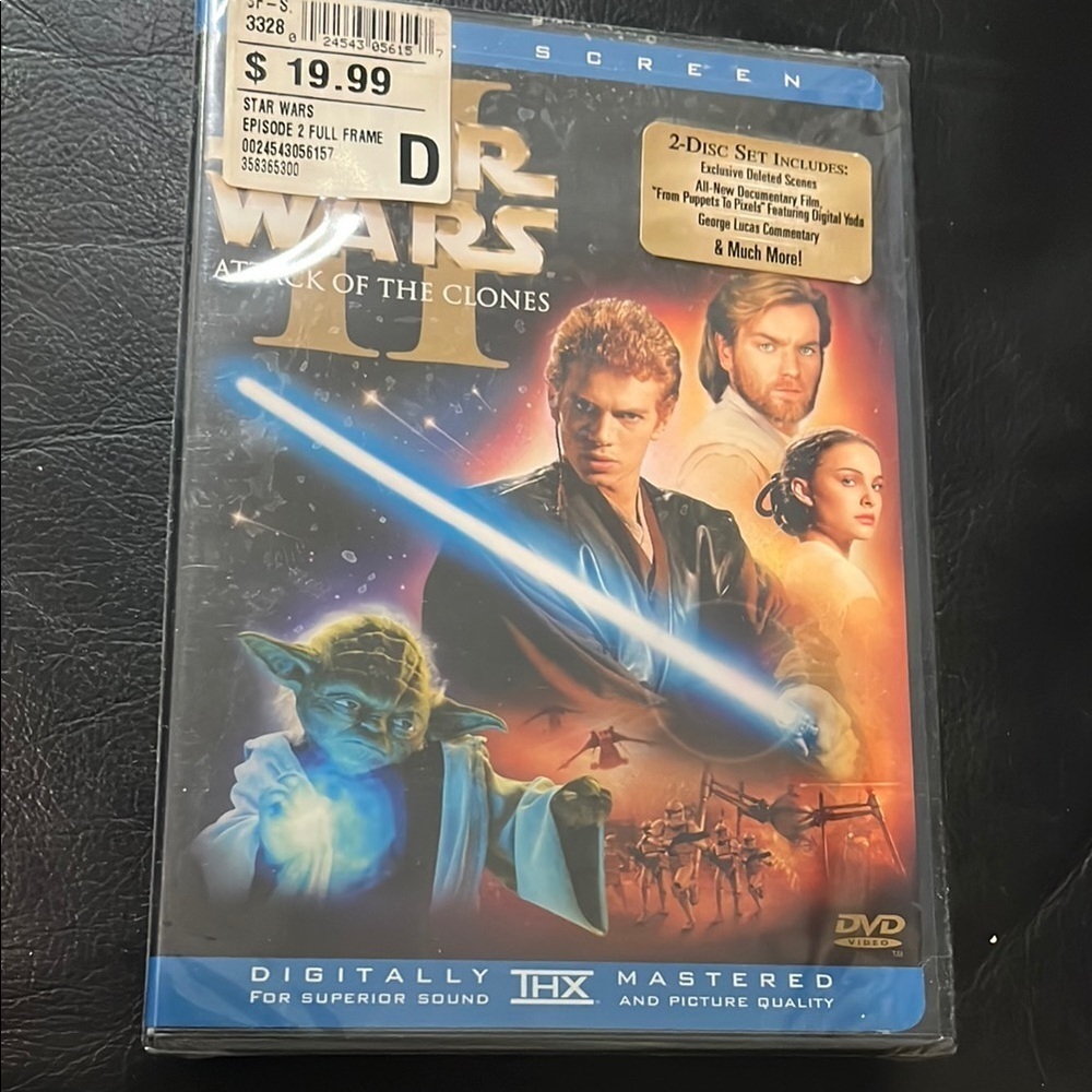 Star Wars: Attack of the Clones DVD